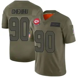 Men's Nike Charles Omenihu Red Kansas City Chiefs Game Player Jersey