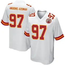 Kansas City Chiefs Nike Felix Anudike-Uzomah #97 Name & Number T-Shirt 2XLarge Red