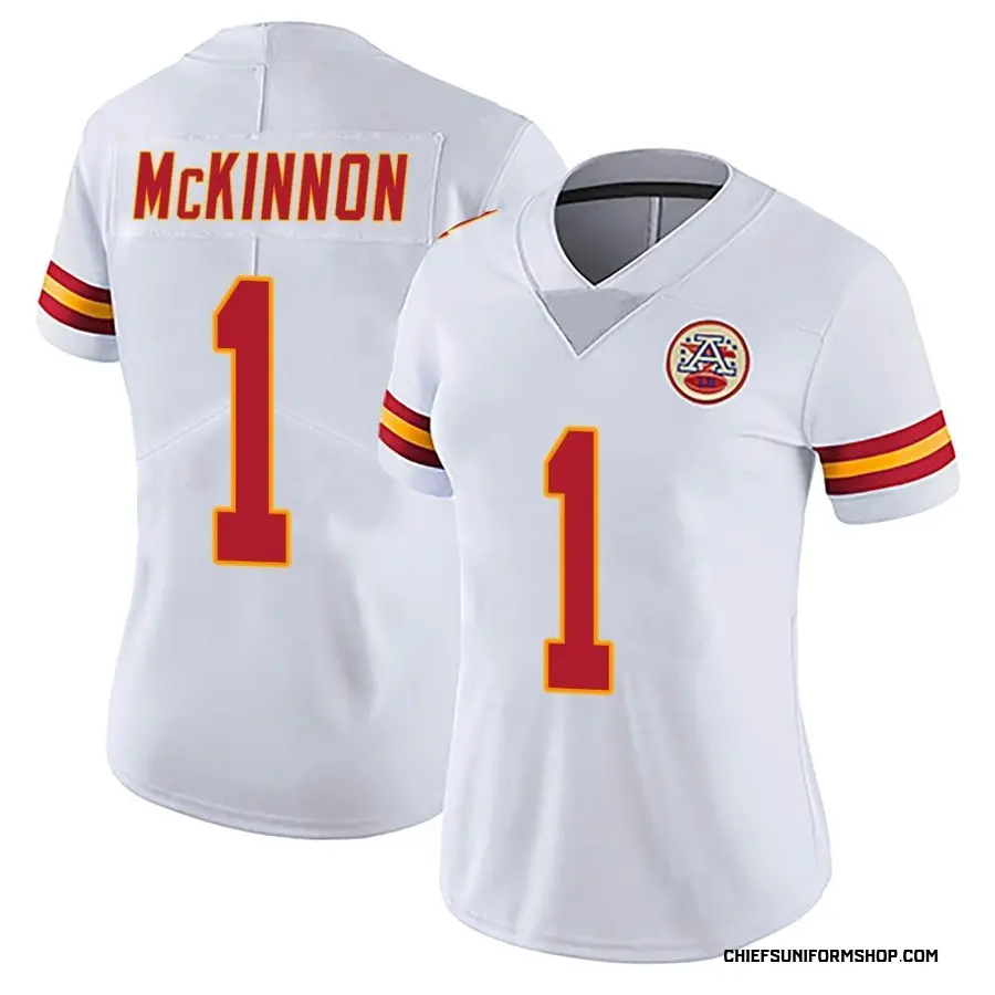 Women's Nike Jerick McKinnon Red Kansas City Chiefs Game Player Jersey