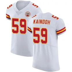 Joshua Kaindoh 59 Kansas City Chiefs Super Bowl LVII Champions Youth Game  Jersey - White - Bluefink