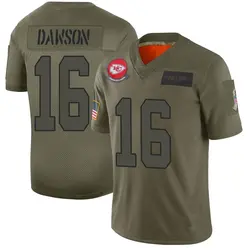 Men's Nike Patrick Mahomes Brown Kansas City Chiefs 2023 Salute to Service Limited Jersey