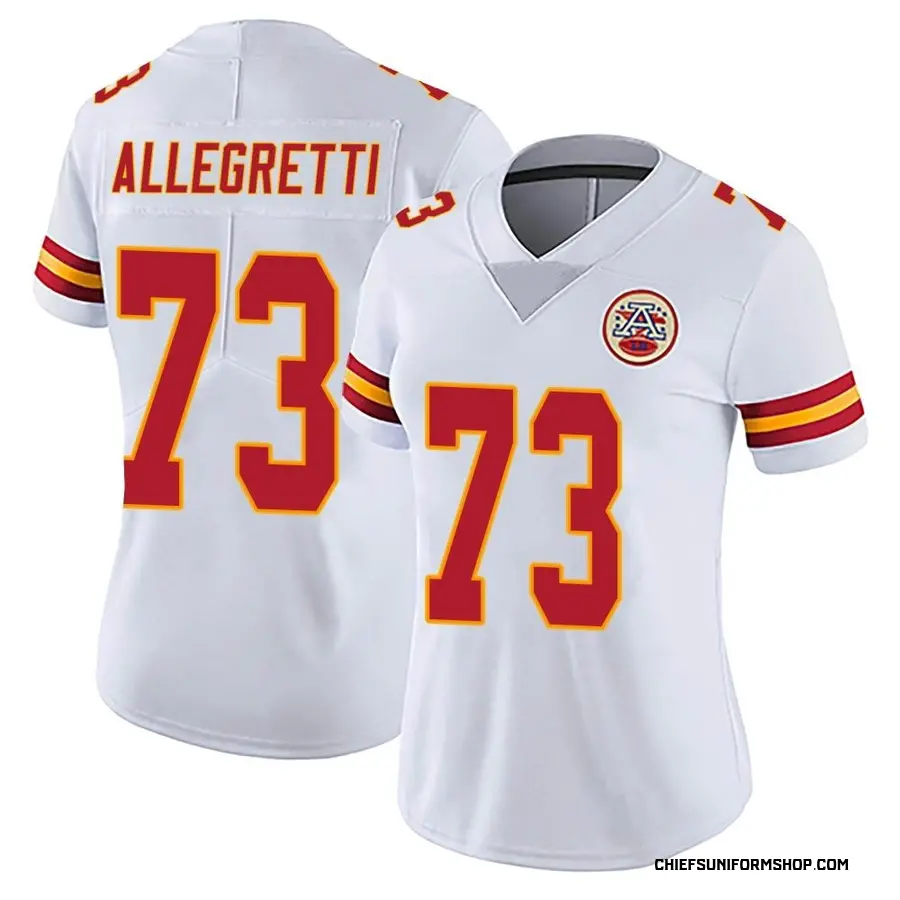 Nike Nick Allegretti Kansas City Chiefs Women's Limited White Vapor ...